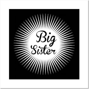 Big Sister T Shirt For Women Men Posters and Art